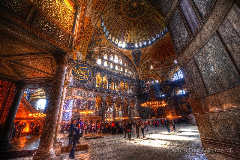 20100401_072824 D3 (1)-29_ (2)-30_-28Enhancer.jpg - Haghia Sophia, 'the church of the Holy Wisdom', is more than 1400 years old.